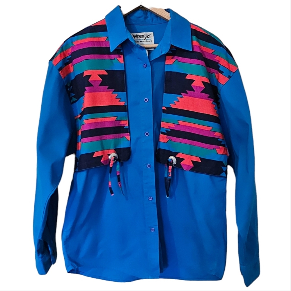 Vintage 90s Wrangler Western Shirt